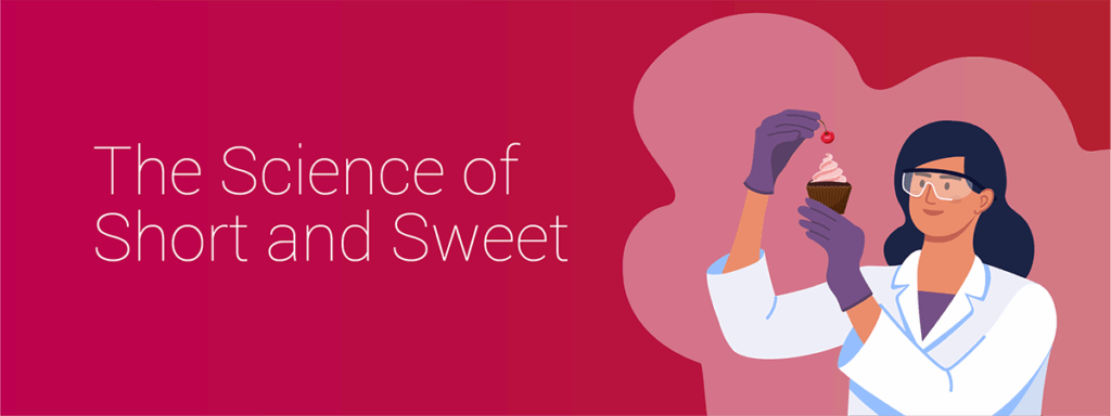 The Science of Short and Sweet header image