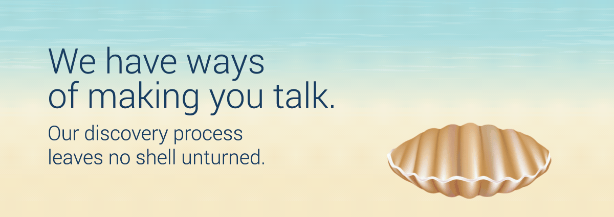We have ways of making you talk. See shell opens to reveal tiki.
