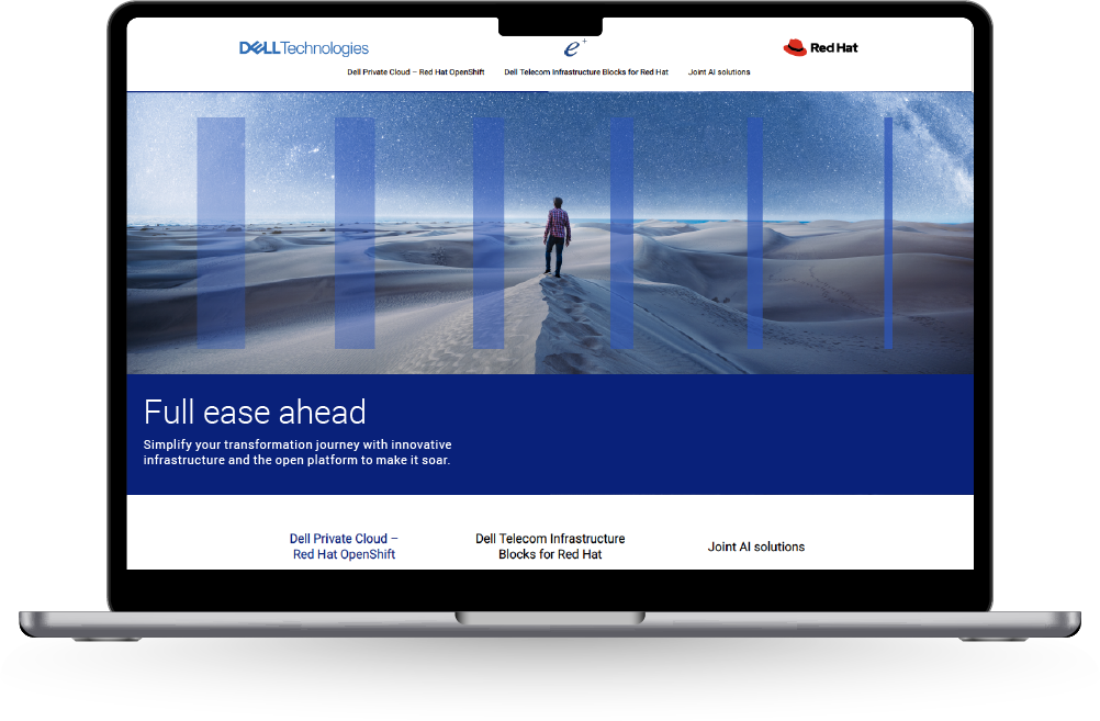 Full ease ahead microsite